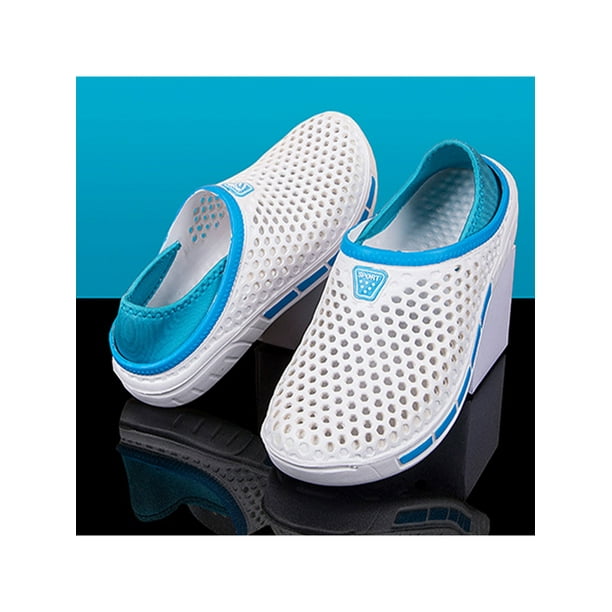 Mens Pool Garden Swimming Clogs Slippers Closed Toe Sliders Flat Mules Sandals